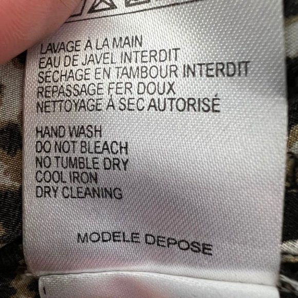 Maje 100% silk puff short sleeve top - Picture 8 of 10